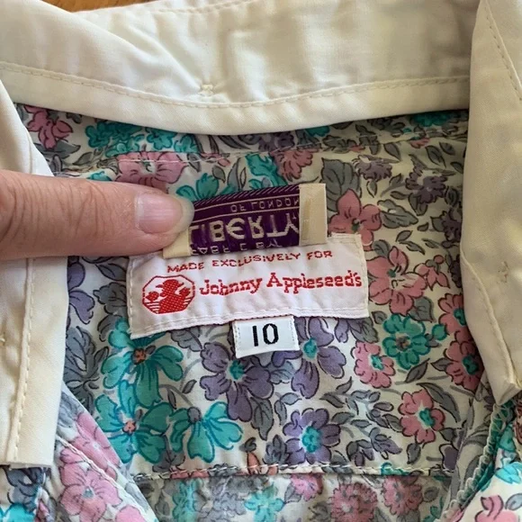 Liberty of London Vintage Button Down Dress - Picture 2 of 9